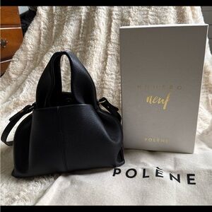 Polene Numero Neuf bag mini black